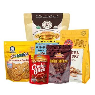 Cheapest Price Plastic Food Ziplock Packaging - Cookie ,Candy ,Snack bag stand up pouch packaging bags – Baolai