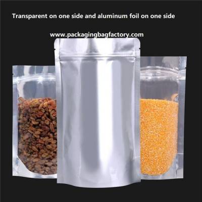 print  food  stand up packaging aluminum bag for food packaging  bag