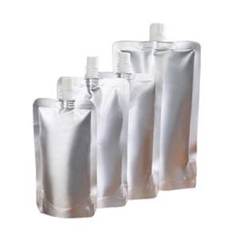 aluminum foil custom packaging juice bag stand up pouch with spout Featured Image