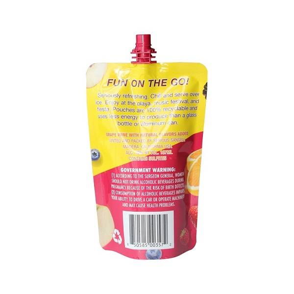 Buy Santmira Clear Spouted Stand Up Pouch Liquid Bag (Pack of 50~120 x 170  mm - 8 oz/ 250 ml) Ideal For Beverage Liquid Juice Milk Coffee ~ Food Grade  Online at desertcartINDIA