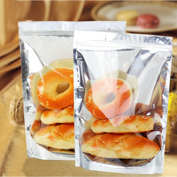 Customer Made Plastic Food Pacakging Bags Zipper Top Moisture Proof Window  Tear Notch Snacks Pet Food Stand up Pouches - China Doypack Pouch, Mylar  Bags