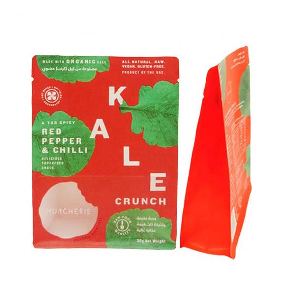 Bottom price Packaging Bag - Custom Food Grade Doypack Stand Up Zipper Flat Pouch Print Transparent Frozen Food Packaging Bag  – Baolai