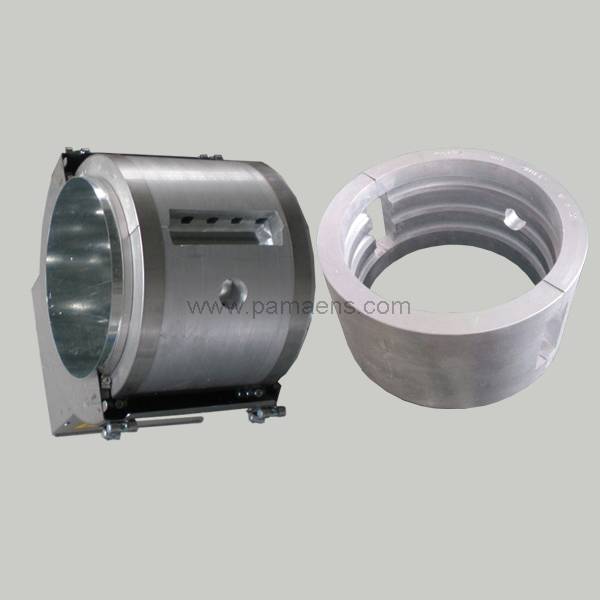 air cooling aluminum heater with internal fins