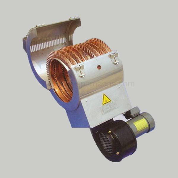 air cooling ceramic heater with copper fins