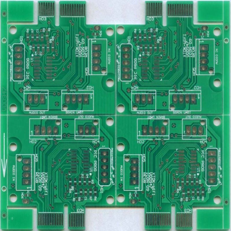 Best Price on One Stop Service Pcb - Green Solder Mask PCB – Hengda detail pictures