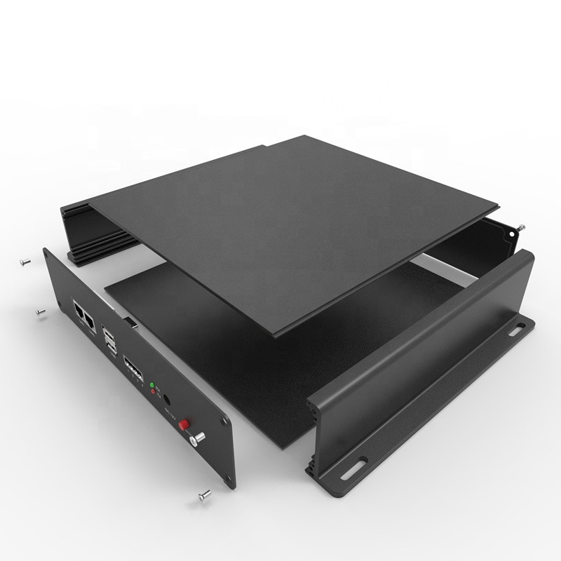 Manufacturer for Motor Control Pcb - Precision Metal Service Custom Aluminum Set-top Box Enclosure  – Hengda