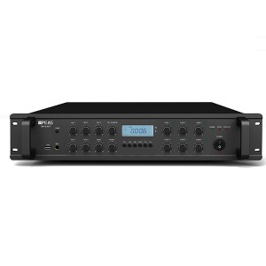 MA635P 350w 6 maeneo ya mixer amplifaya na USB / FM / AUX / Phantom Power