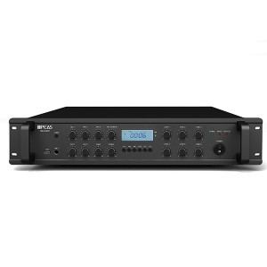 MA660P 60W 6 ເຂດ mixer ເຄື່ອງຂະຫຍາຍສຽງທີ່ມີ USB / FM / AUX / Phantom Power