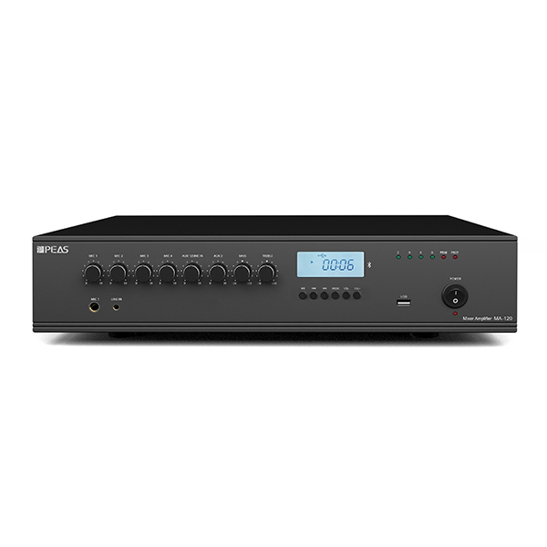 factory low price Bt Speaker - MA212 120W 2 zones mixer amplifier with USB/3MIC/3AUX – Q&S