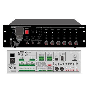 ENVA-6240 المضيف 240W 6 مناطق صوت نظام الإخلاء