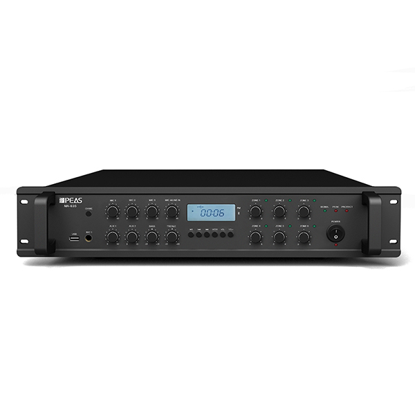 Discountable price Woofer 4.5inch - MA635 350W 6 zones mixer amplifier with USB/FM/4MIC/3AUX – Q&S