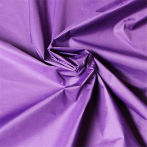 Poly fabric 210t taffeta for lining