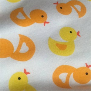Printing Woven Carded Flannel Fabric