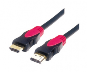 PH7-4007 HDMI A MALE TO  HDMI A MALE DOUBLE  COLOUR MOULDED