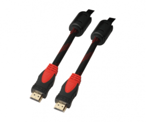 PH7-4008 Double color Plug HDMI cable with ferrite