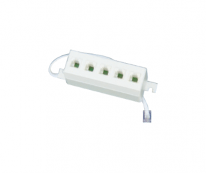 PH7-5035 A:6P4C 5WAY SPLITTER WITH CORD B:6P4C 5WAY SPLITTER WITH CORD