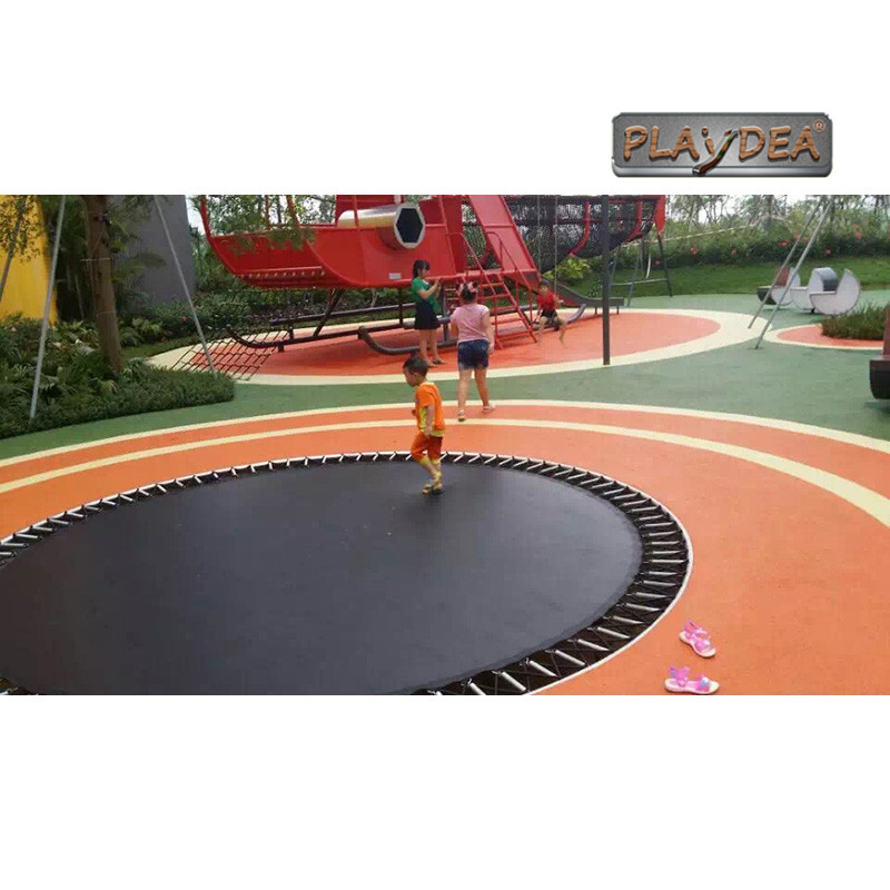 Factory directly supply Ninja Course Trampolines -
 Ground trampoline 4 – Playidea