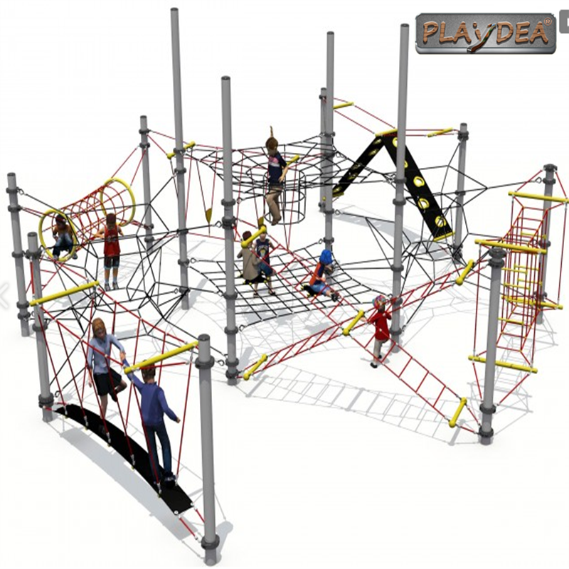 Renewable Design for Kids Game Seesaw Playground - Rope climbing series 1 – Playidea