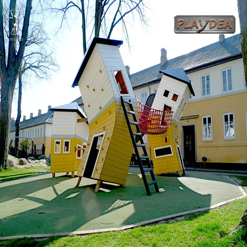 Well-designed Castle Style Outdoor Playground -
 Stainless steel slide 13 – Playidea