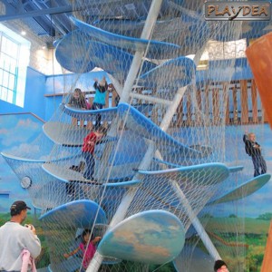 18 Years Factory Indoor Commercial Playground -
 Cage climbing series 1 – Playidea