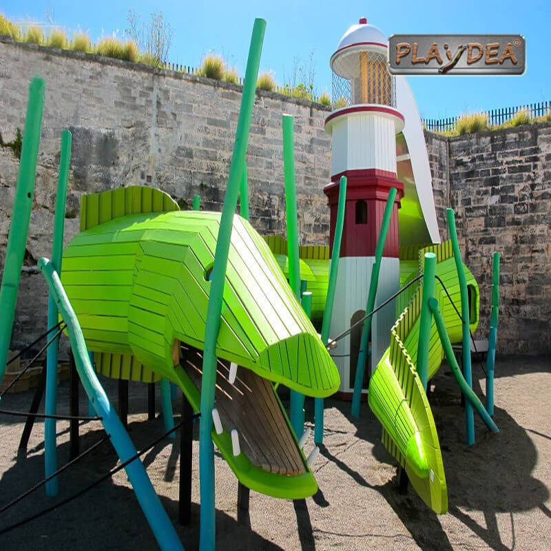 100% Original Factory Indoor Plastic Playground -
 Stainless steel slide 11 – Playidea