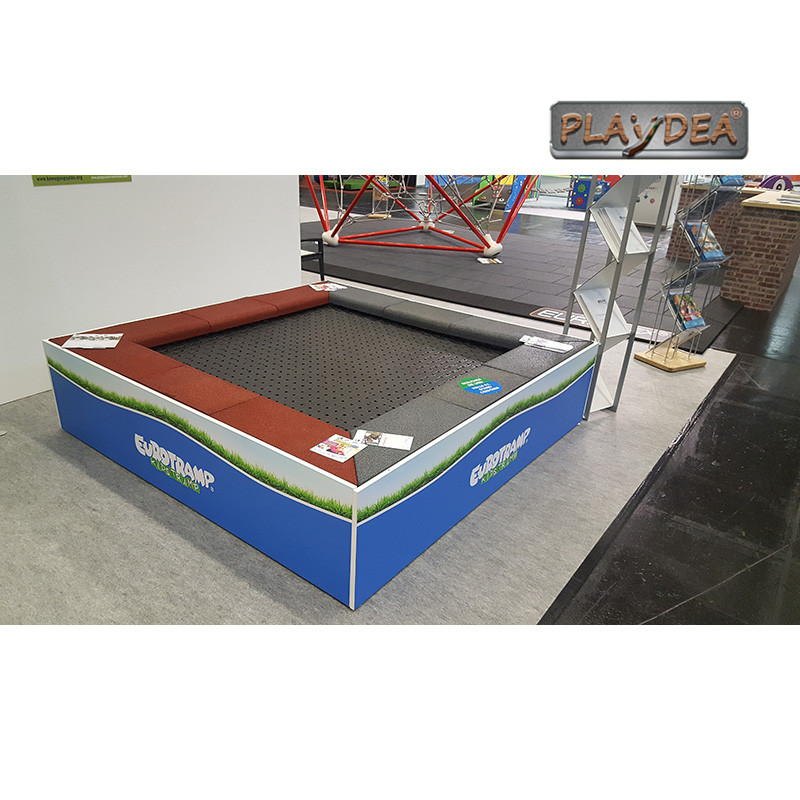 Factory wholesale Kids Playground Spring Rider -
 Ground trampoline 1 – Playidea