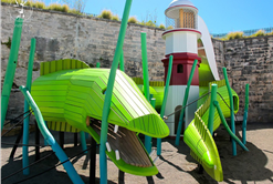 Europe style for Children Playground Indoor -
 Stainless steel slide 45 – Playidea