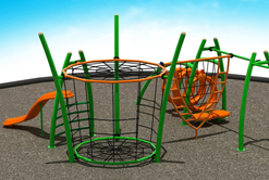 Manufacturing Companies for Home Outdoor Playground -
 PI-CU09 – Playidea