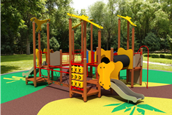 2019 wholesale price Wood Outdoor Playground -
 PI-PE11 – Playidea