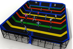 Manufacturing Companies for Rectangular 20ft Trampoline -
 PI-TPL15 – Playidea