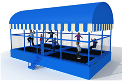Manufacturer for Folding Indoor Trampoline -
 PI-TPL01 – Playidea