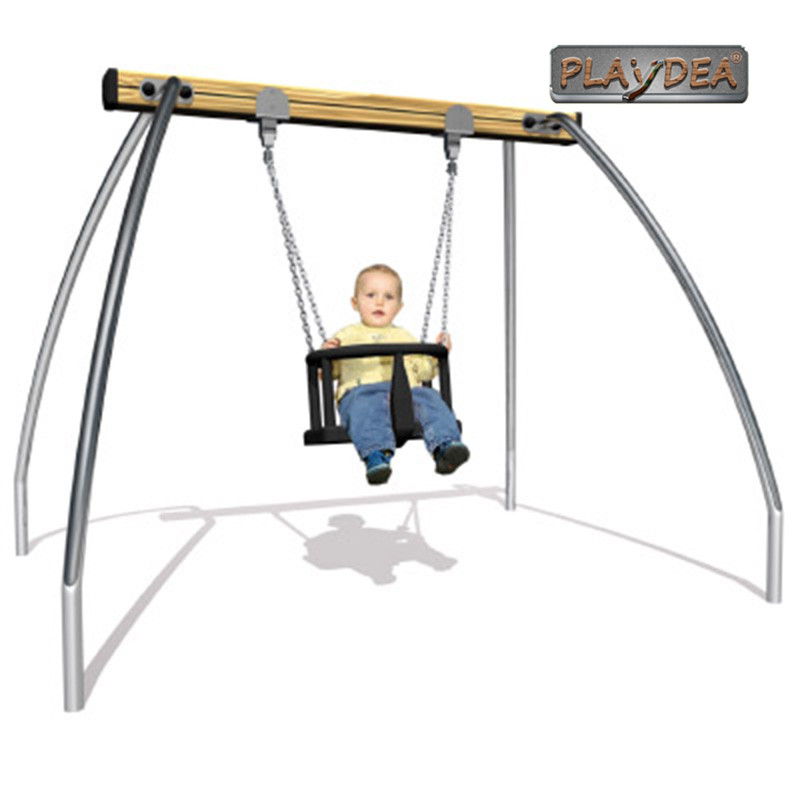 Chinese Professional Spring Riders Playground Equipment -
 Swing series 2 – Playidea