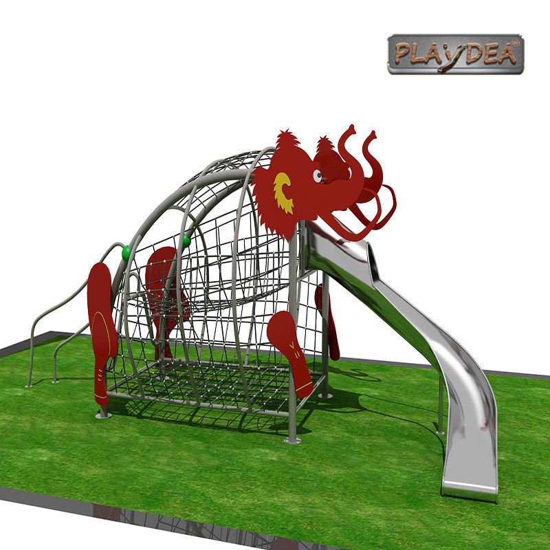 Factory For Wood Plastic Composite Playground -
 Stainless steel slide 9 – Playidea