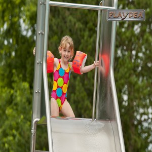 Top Suppliers Airplane Outdoor Playground -
 Stainless steel slide 20 – Playidea