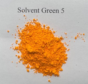 Solvent Green 5 Fluorescent Yellow 8G for Lubricating Oil Plastic Resin CAS NO.79869-59-3