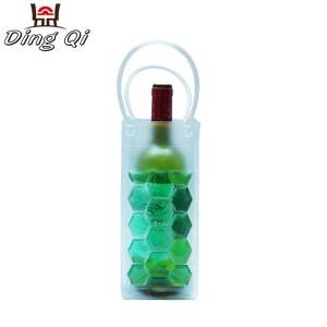 Pvc wine ice cooler bag for wine