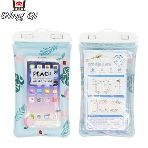 High quality water proof mobile phone case pvc for swimming