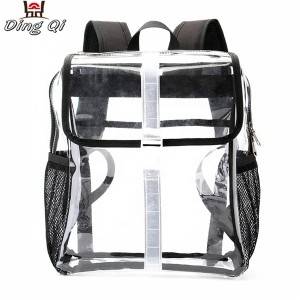 Hot selling clear pvc backpack