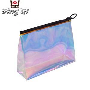 Custom pvc waterproof zip lock plastic bikini swimsuit packaging bag with slider