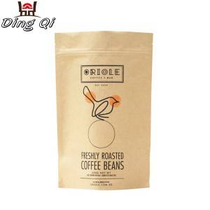 brown coffee bags 250g 340g 500g 1kg 2kg