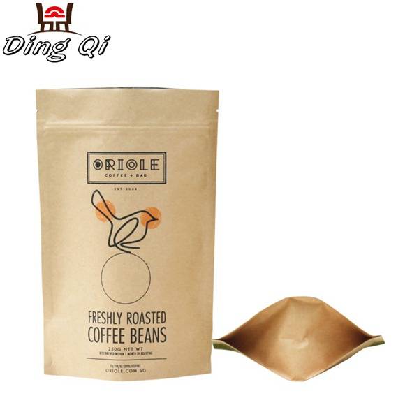 Food grade kraft paper coffee bags