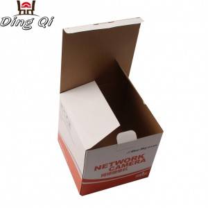 Custom corrugated paper carton cardboard packaging box with logo
