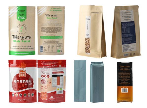 What is the overall procedure for ordering food grade packaging bags?