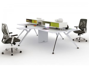 Modular Workstation For 4 Persons