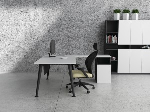 L shape office desk for cabin room