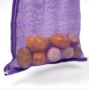 China supplier cheap 25kg pp Tubular Mesh Bag For Garlic