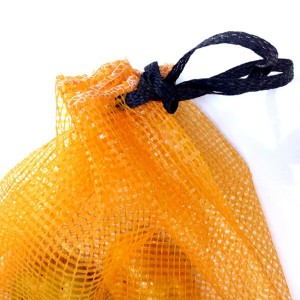 plastic poly orange mesh bags for onions potatoes egg fruit
