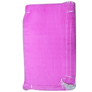 Pink Nylon Small Mesh Väskor för vitlök och lök