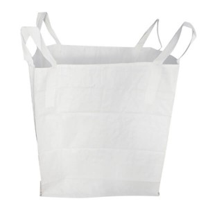 Putih satu tan beg polypropylene pukal untuk granul simen daripada plastik