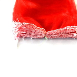 Cina produttore PE PP borse di maglia rosso per le cipolle patate